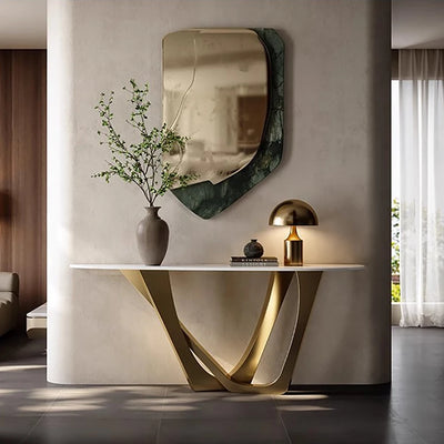 Console de Luxe Moderne – Table d’Entrée Élégante & Design pour Salon