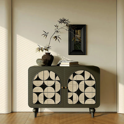 Console Moderne Vintage – Table d’Entrée Chic avec Rangement pour Salon & Hall